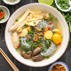 Miến gà lườn 